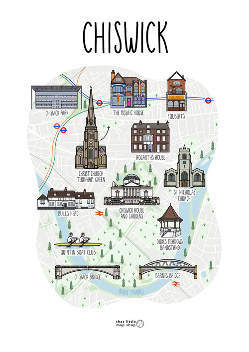 Chiswick Map