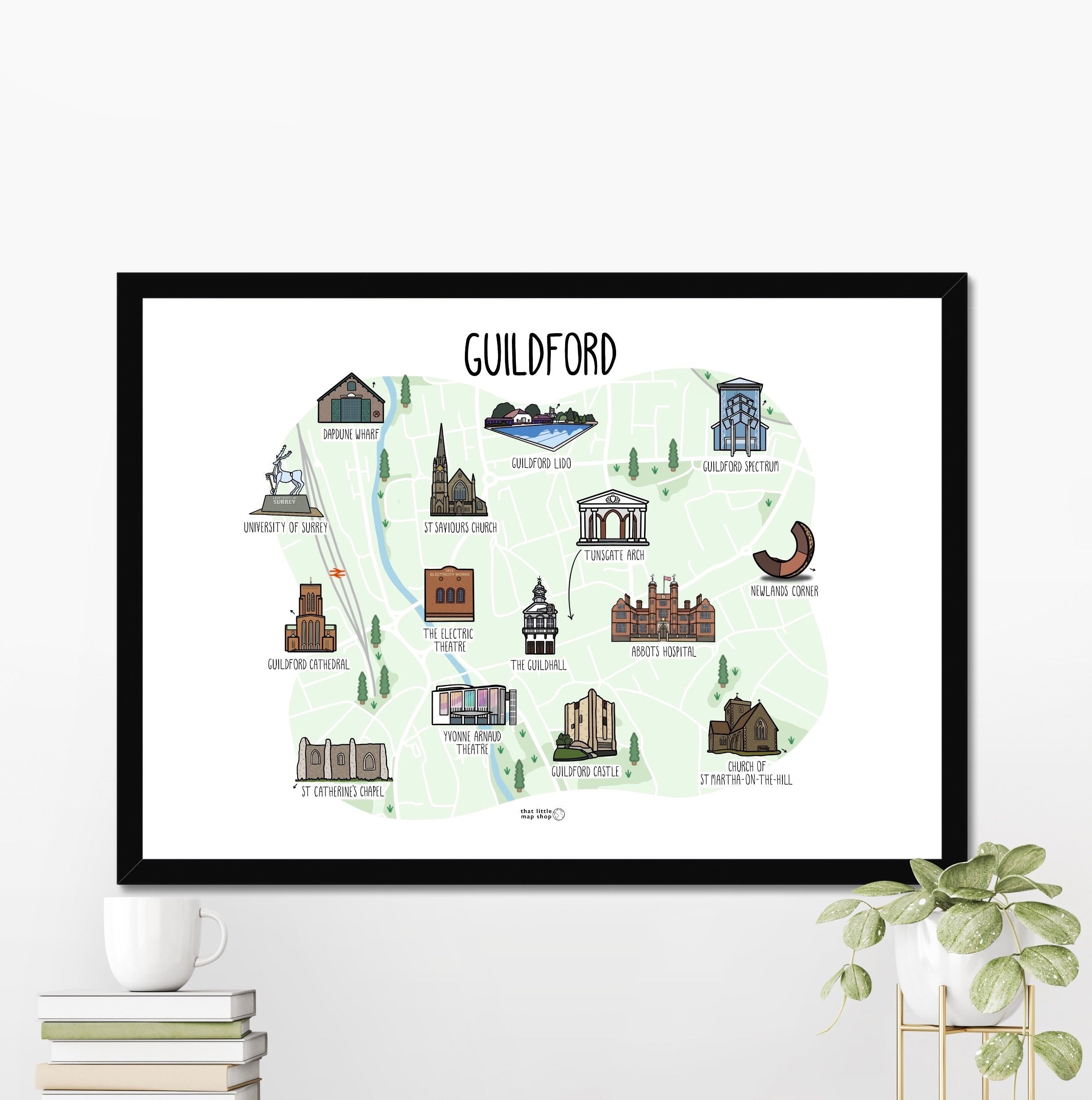 Guildford Map