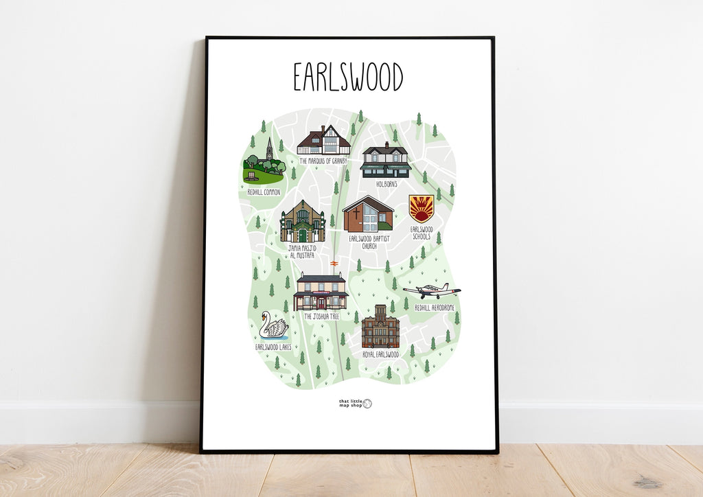 Earlswood Map