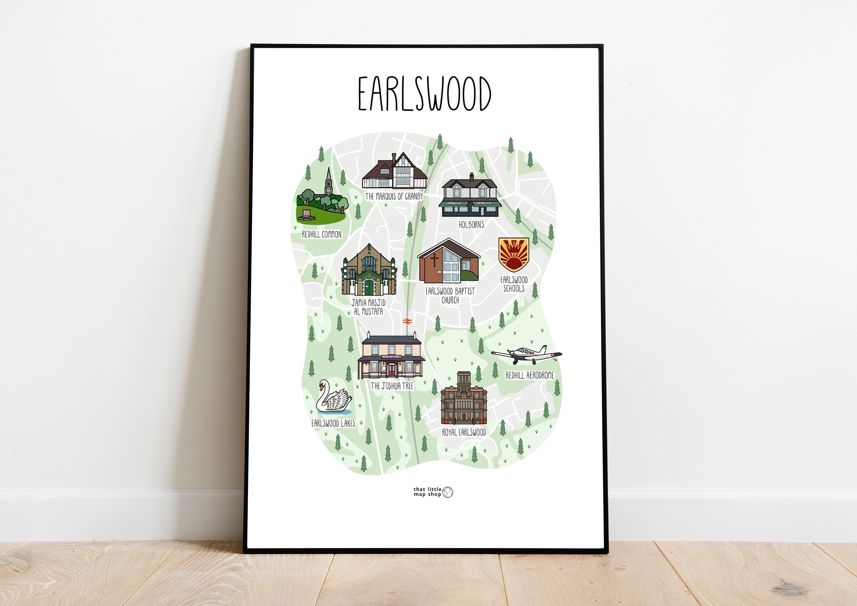 Earlswood Map