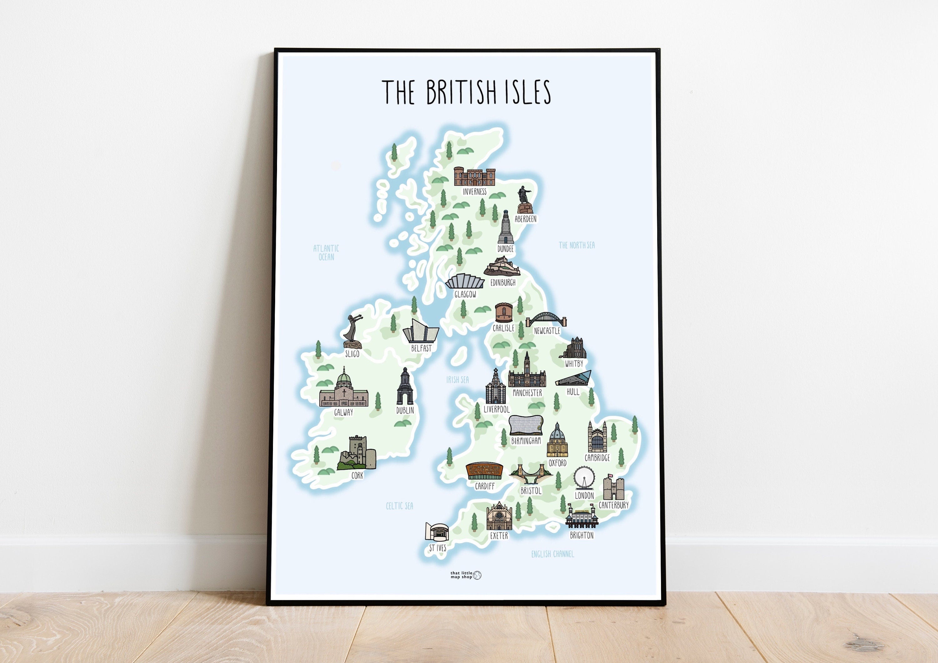 British Isles Map
