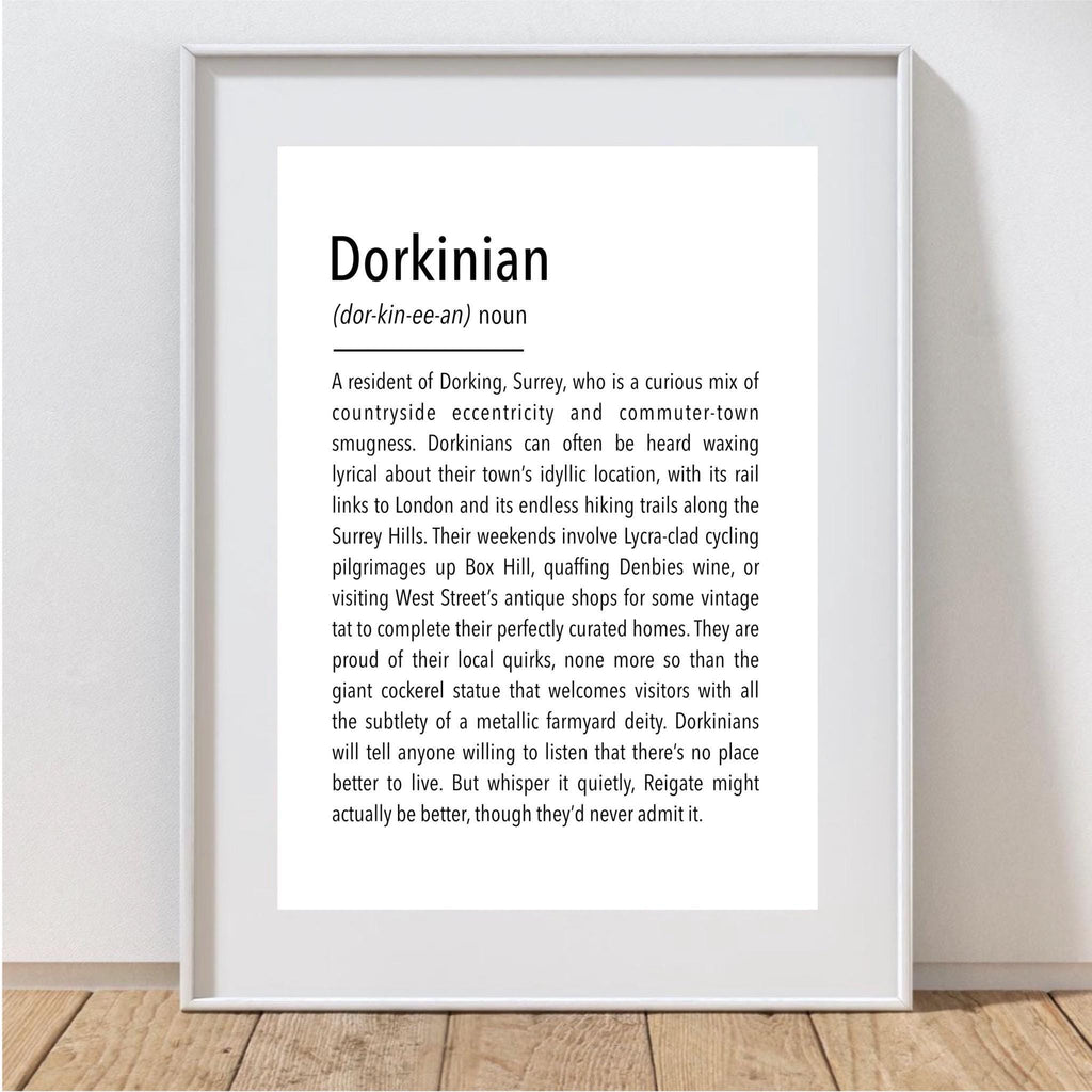 Dorkinian Definition Print