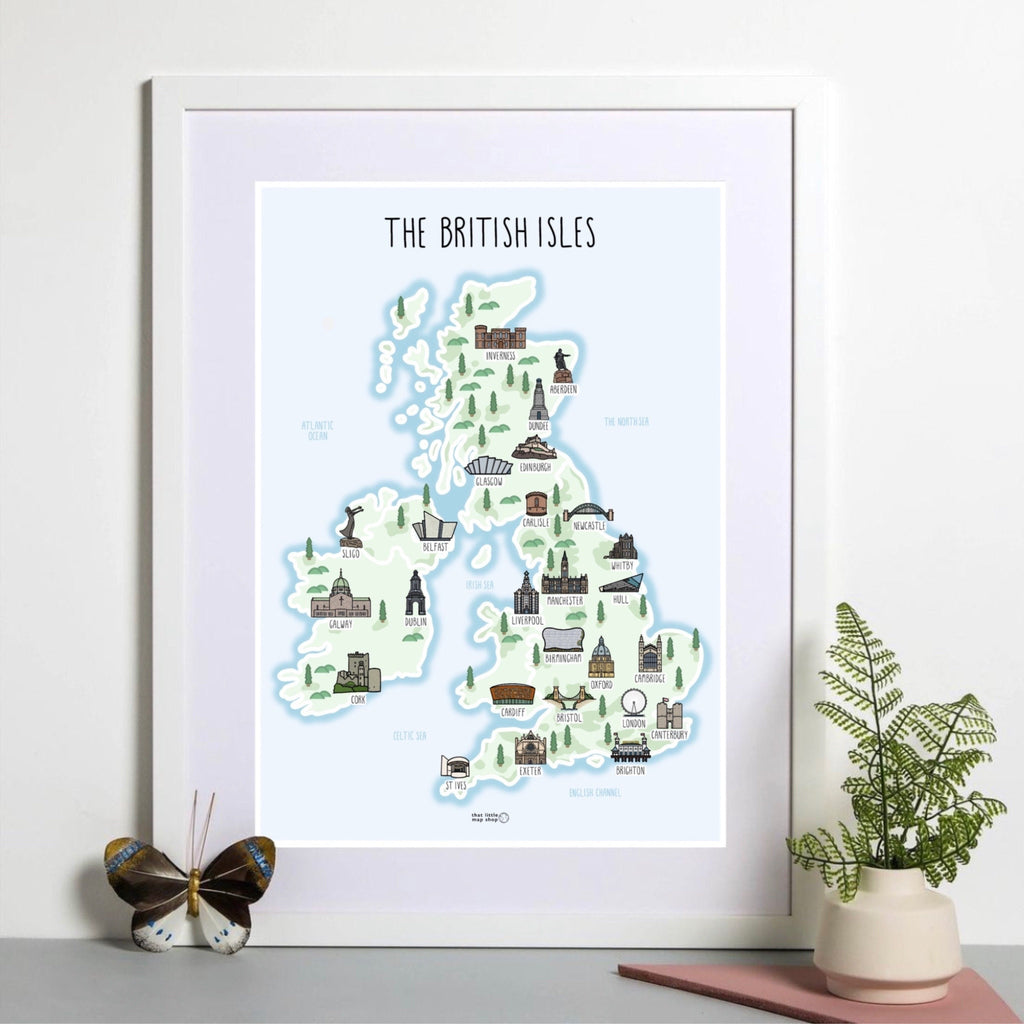 British Isles Map