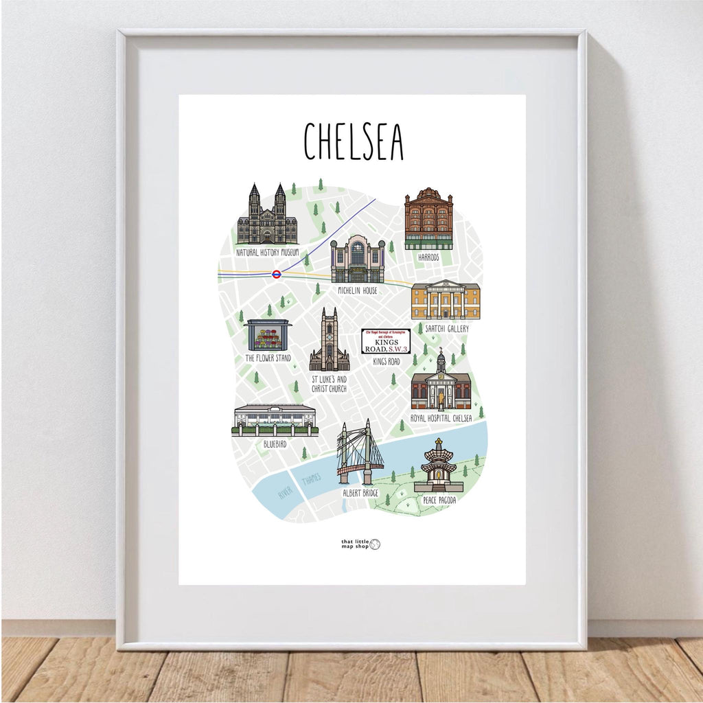 Chelsea Map