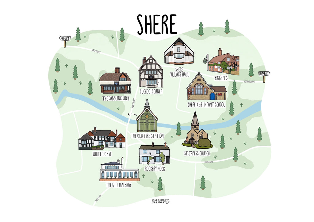 Shere Map