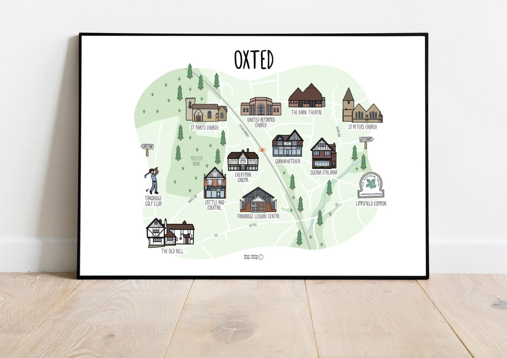 Oxted Map