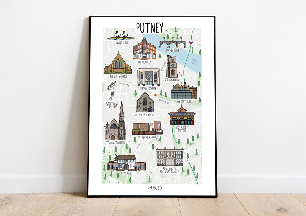 Putney Map