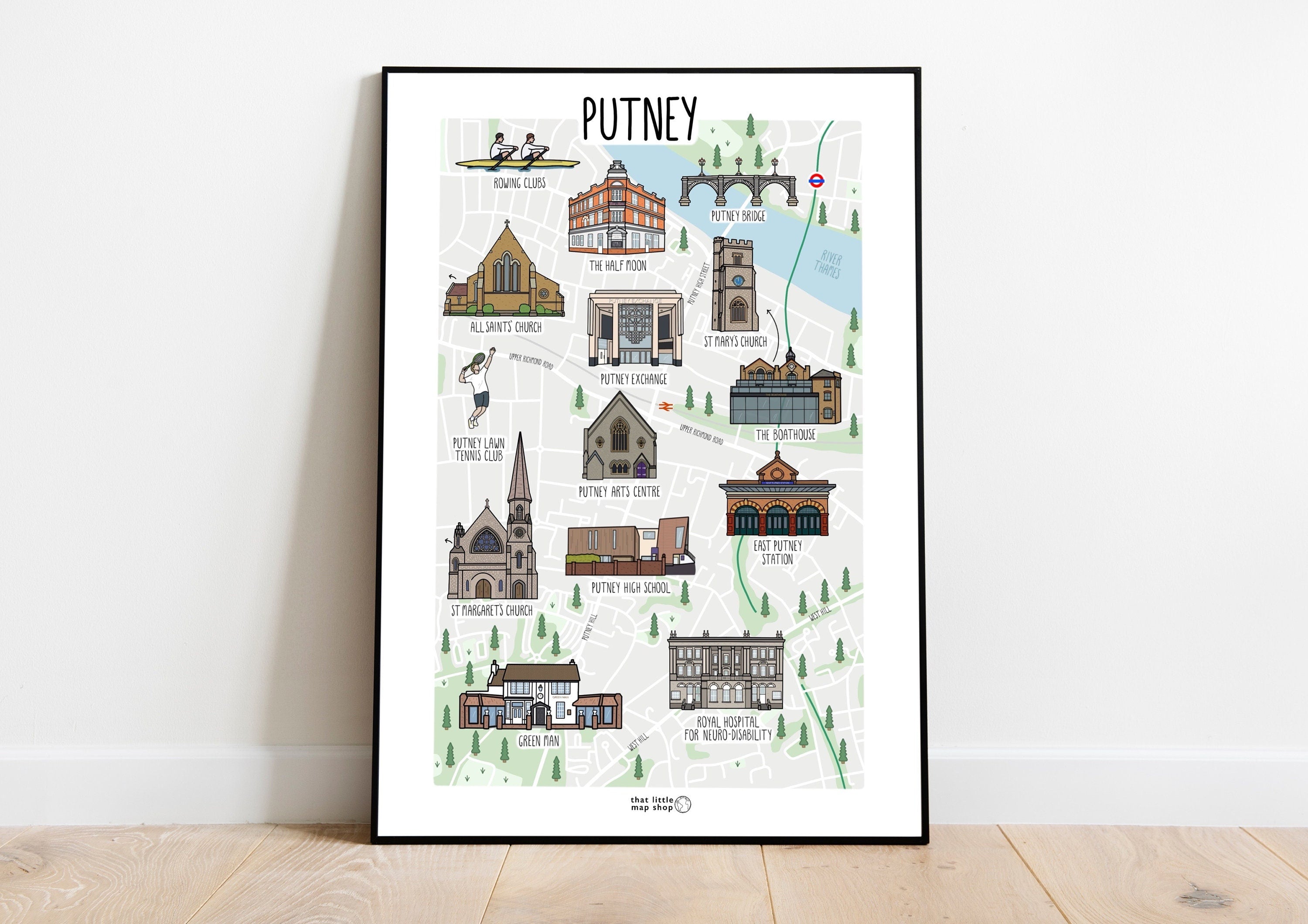 Putney Map