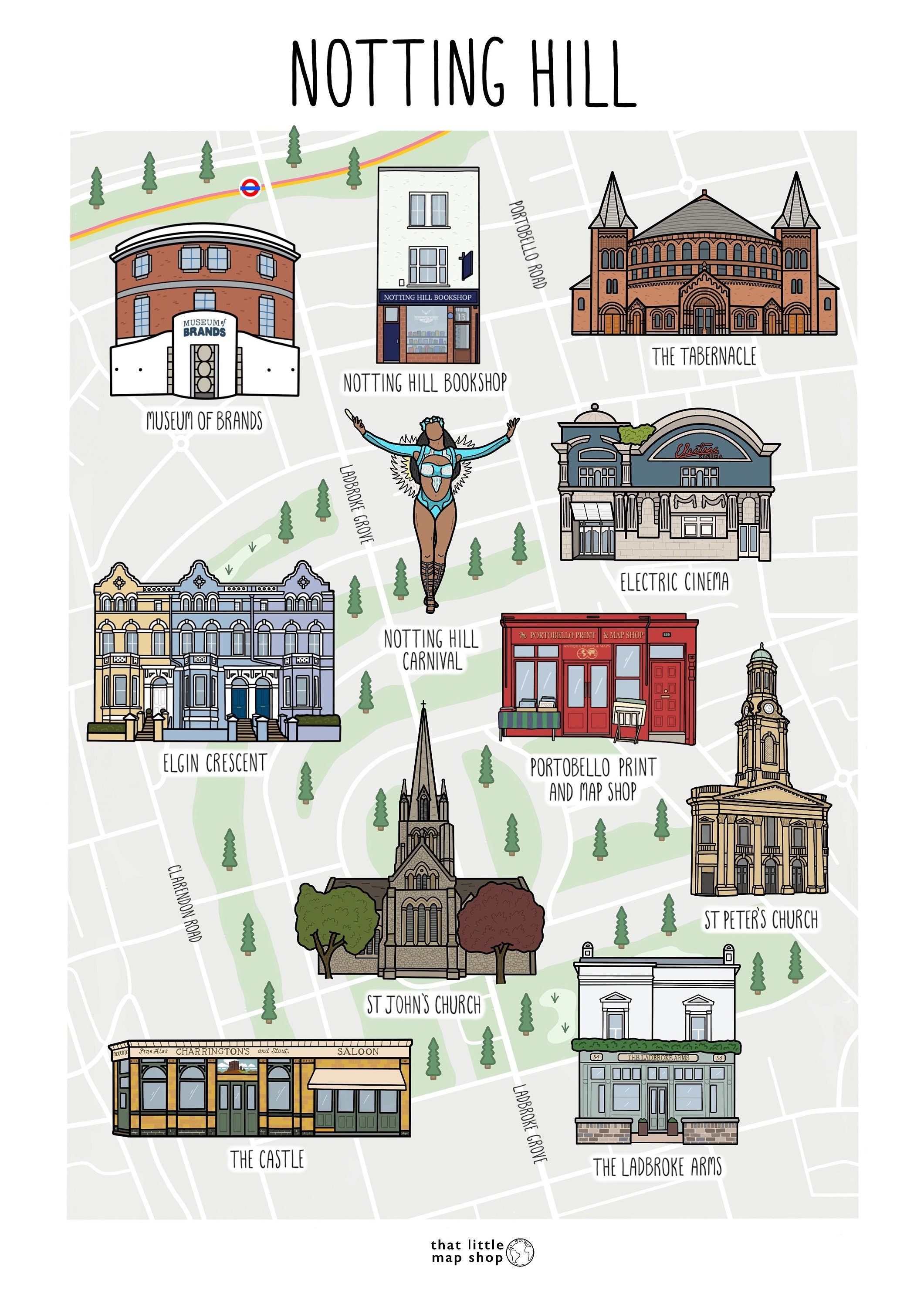 Notting Hill Map