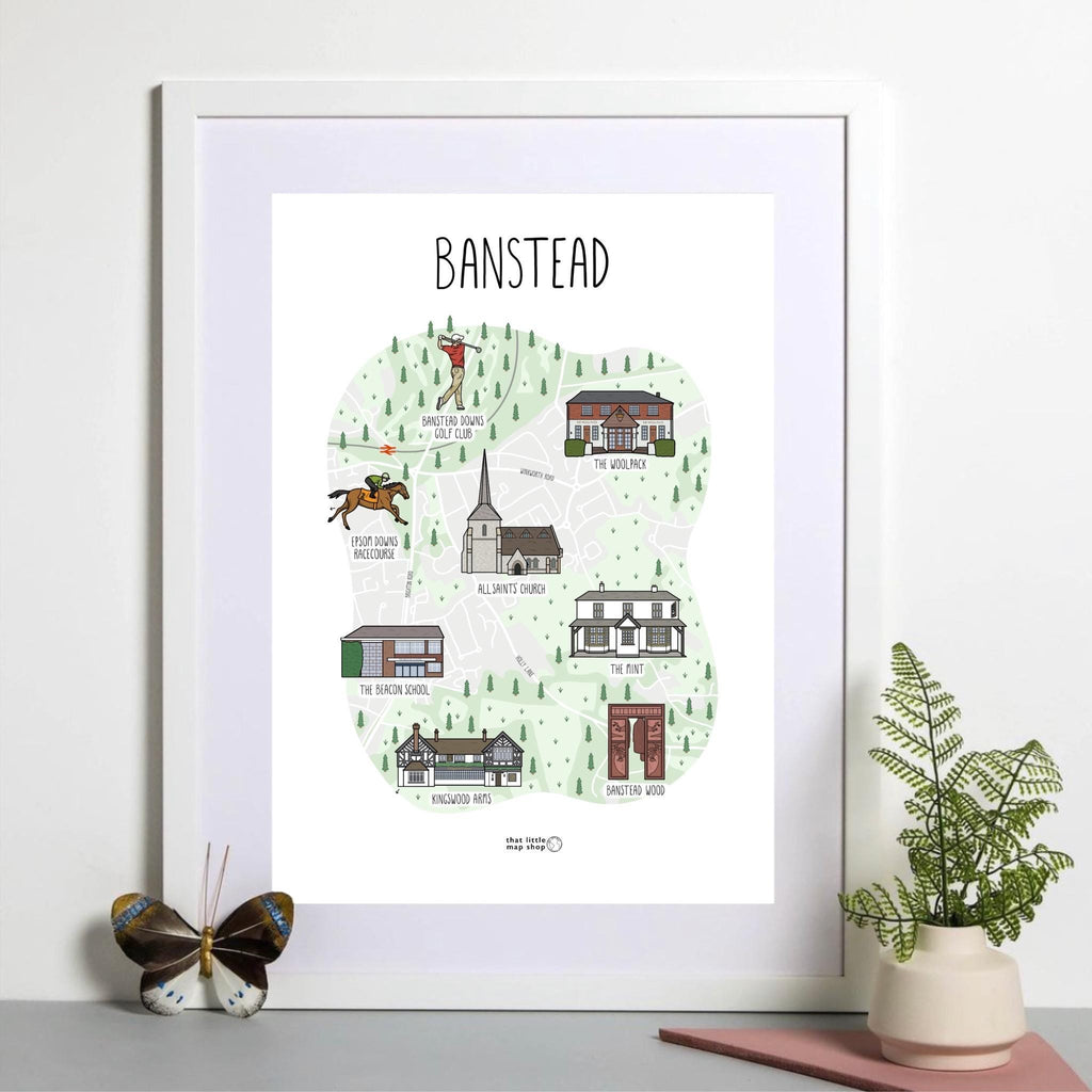 Banstead Map