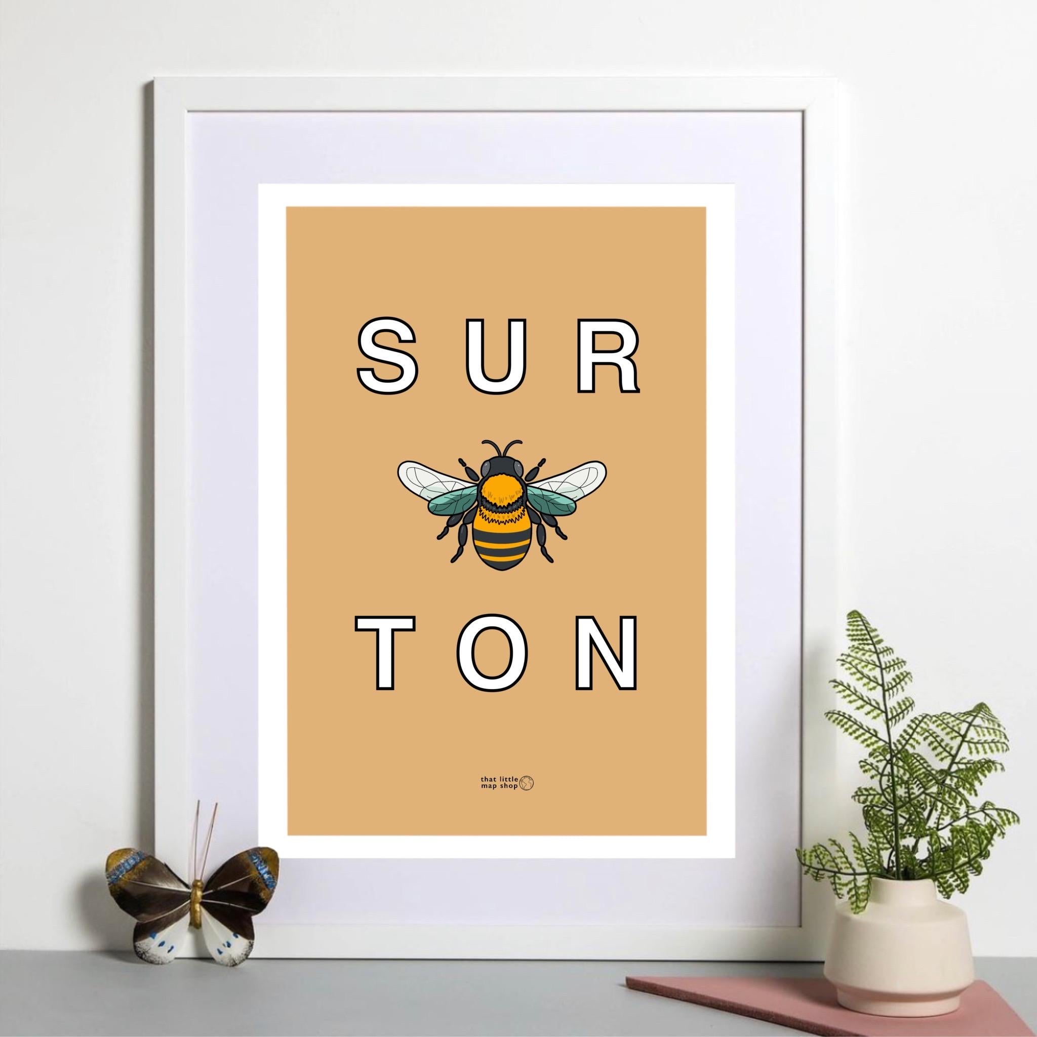 Surbiton Art Print