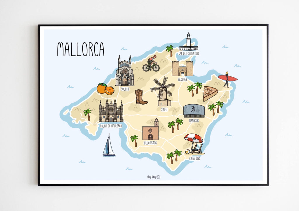Mallorca Map