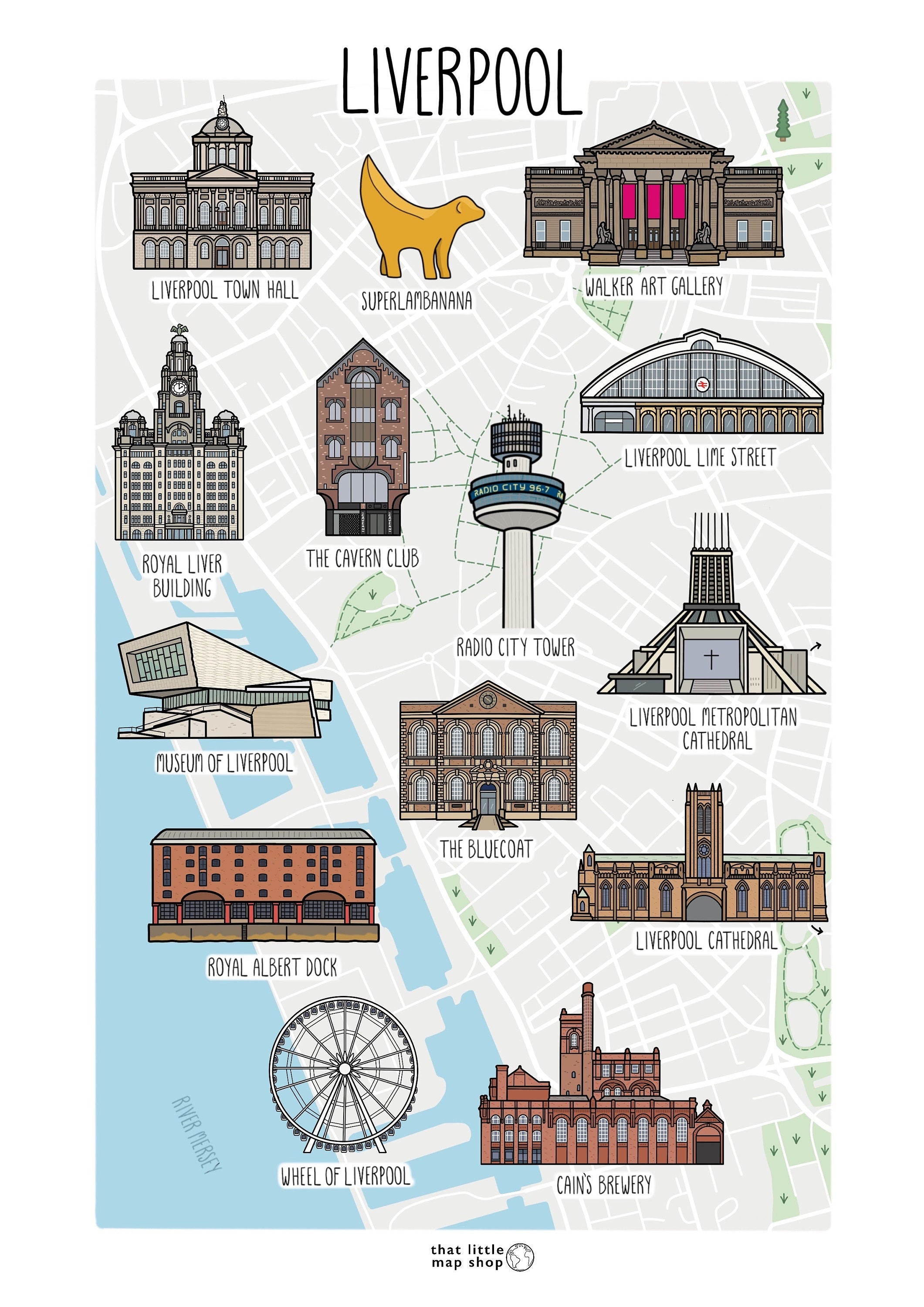 Liverpool Map