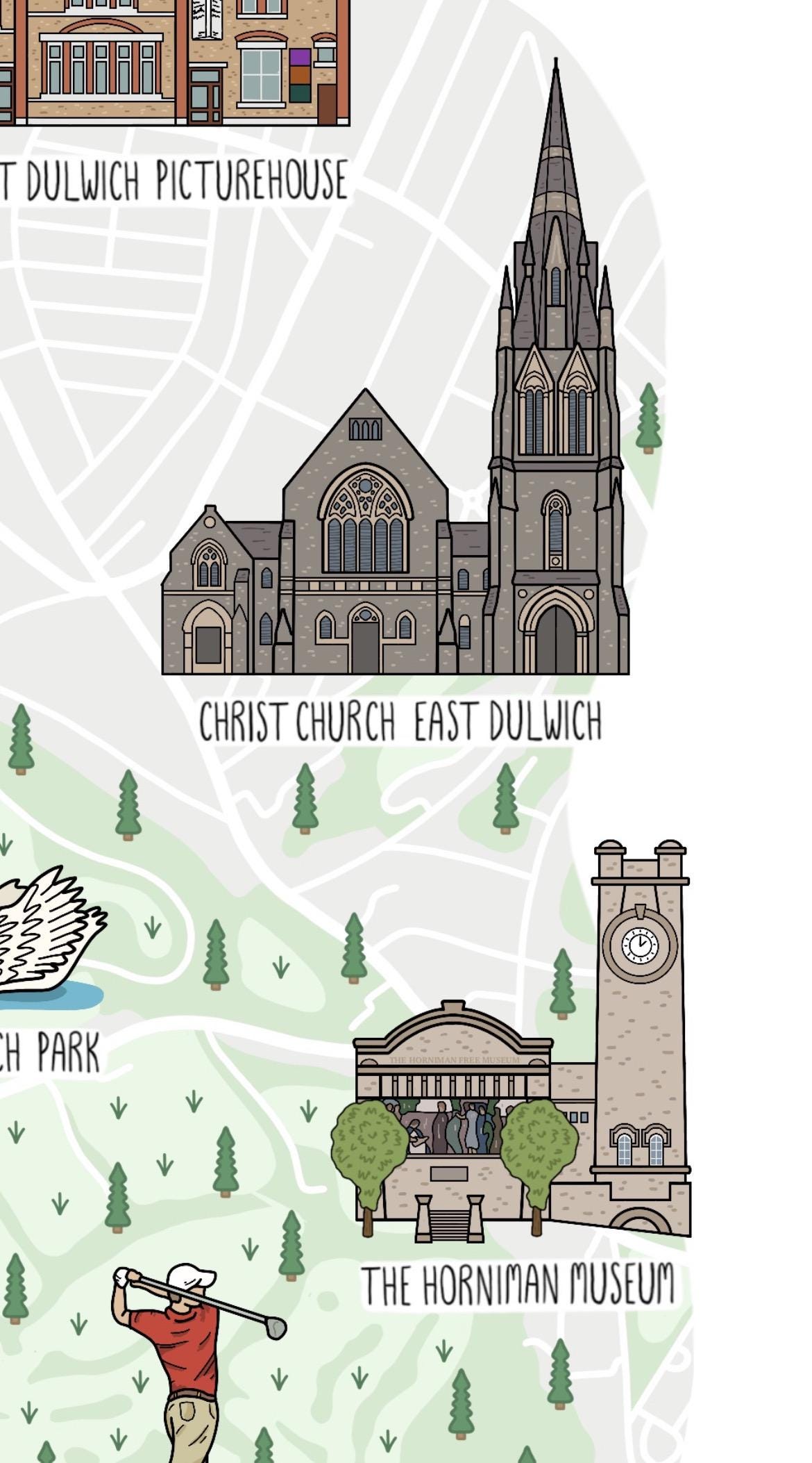 Dulwich Map