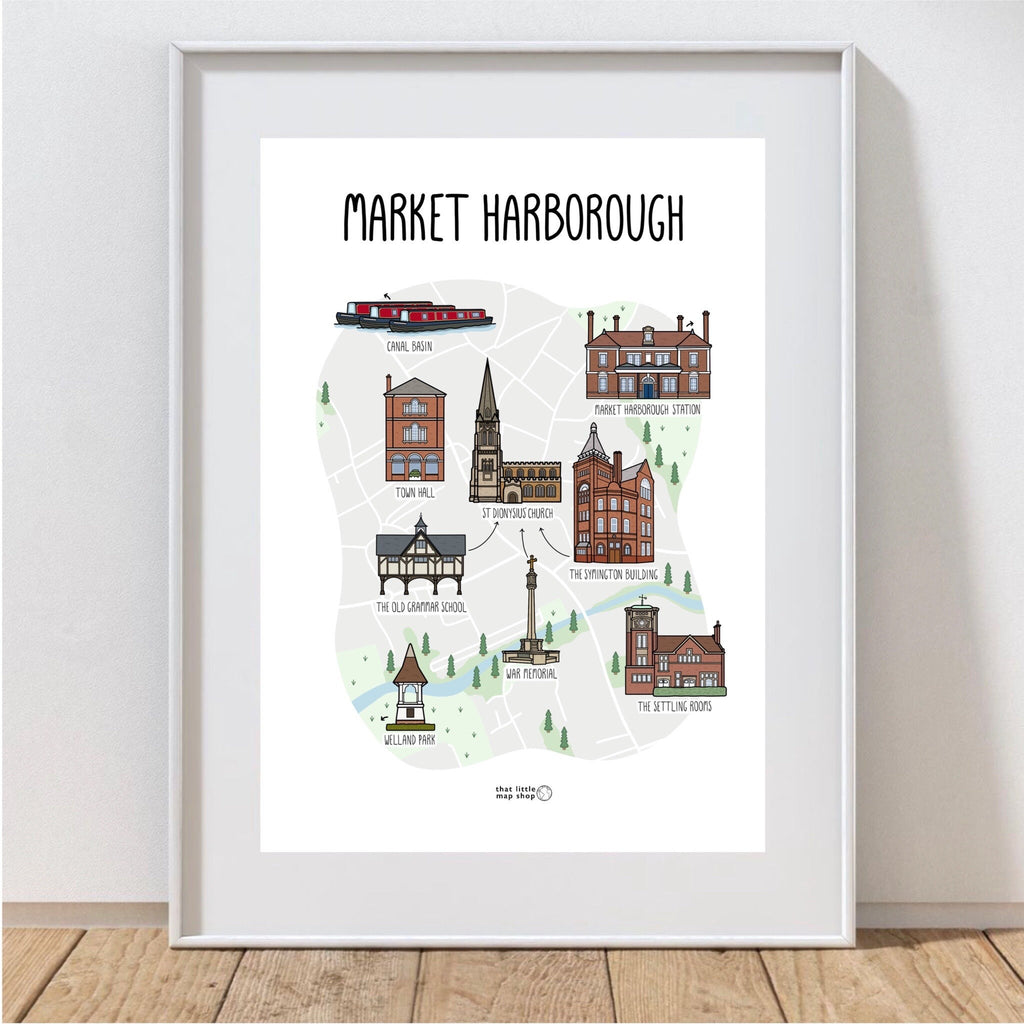 Market Harborough Map