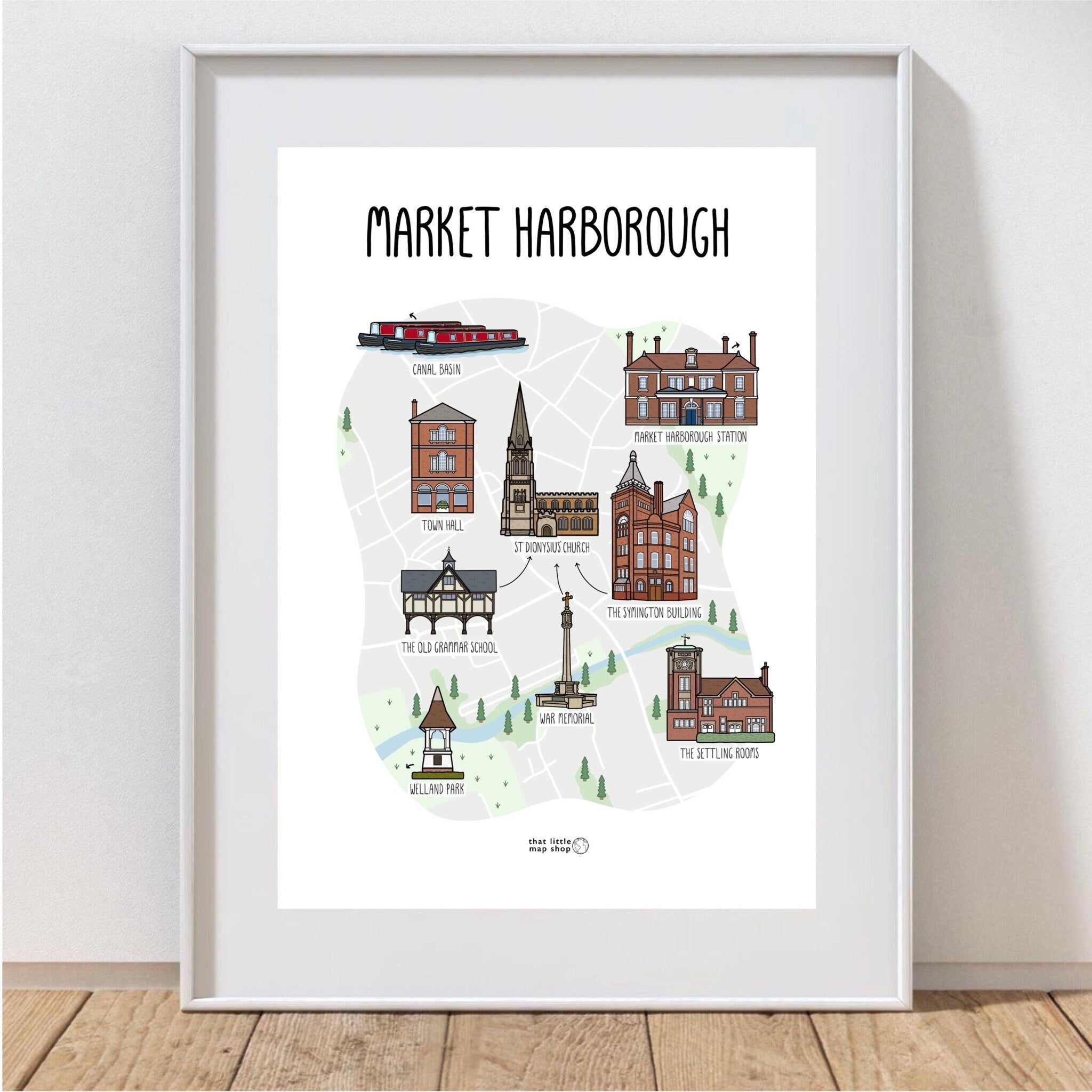 Market Harborough Map