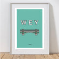 Weybridge Art Print