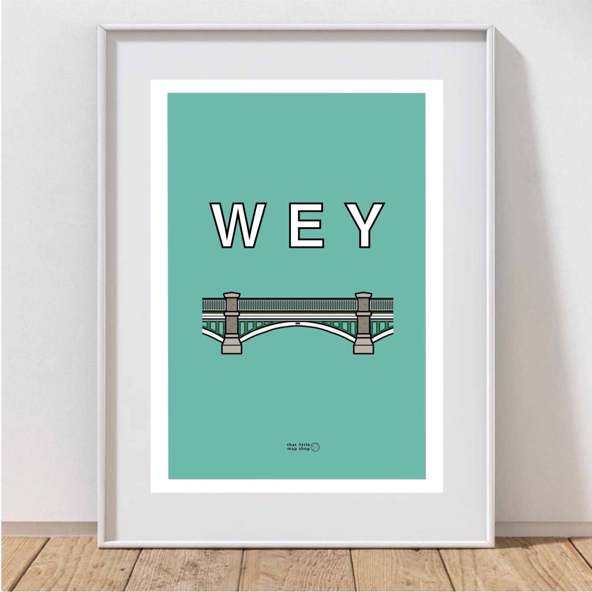 Weybridge Art Print