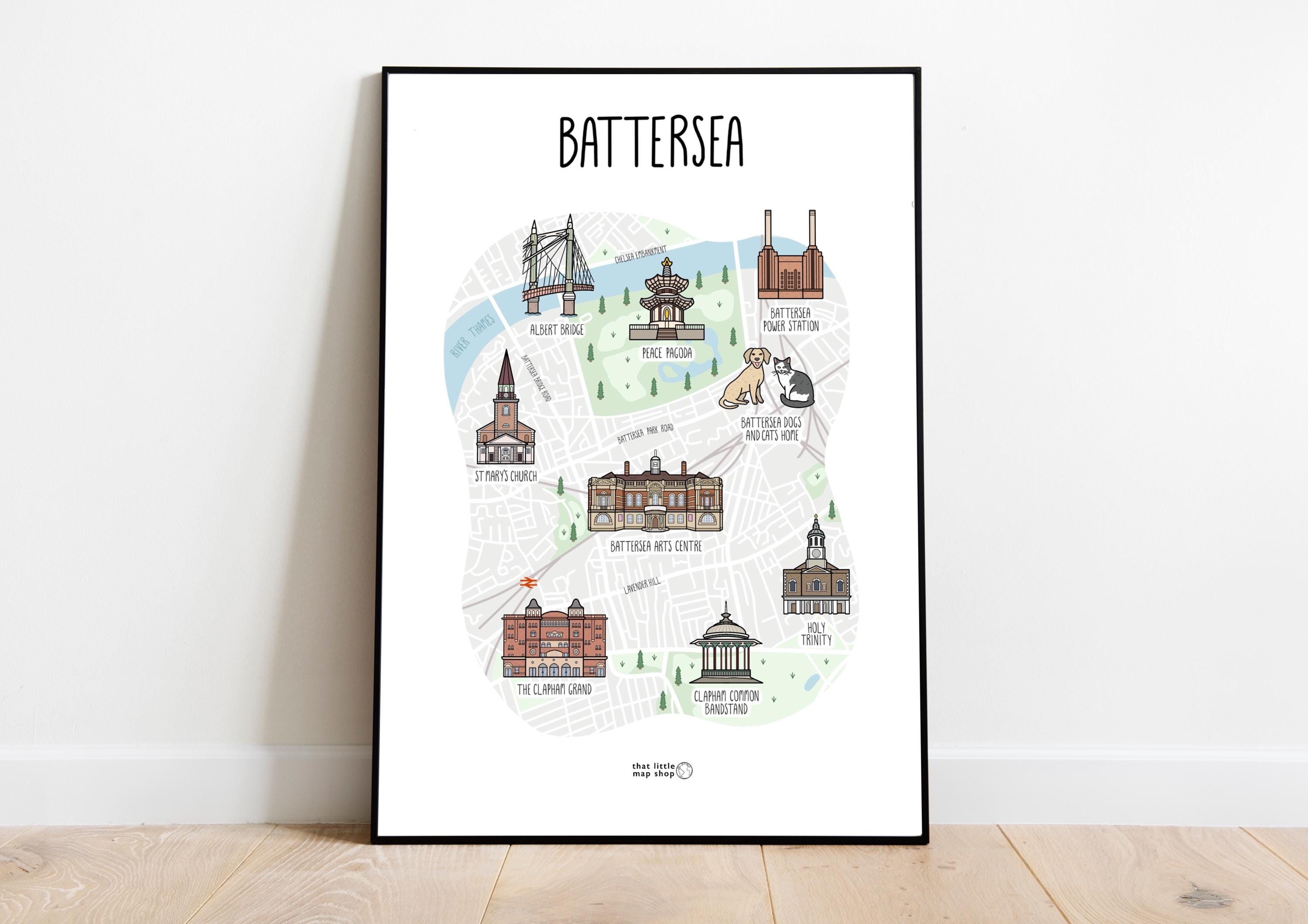 Battersea Map
