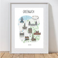 Greenwich Map