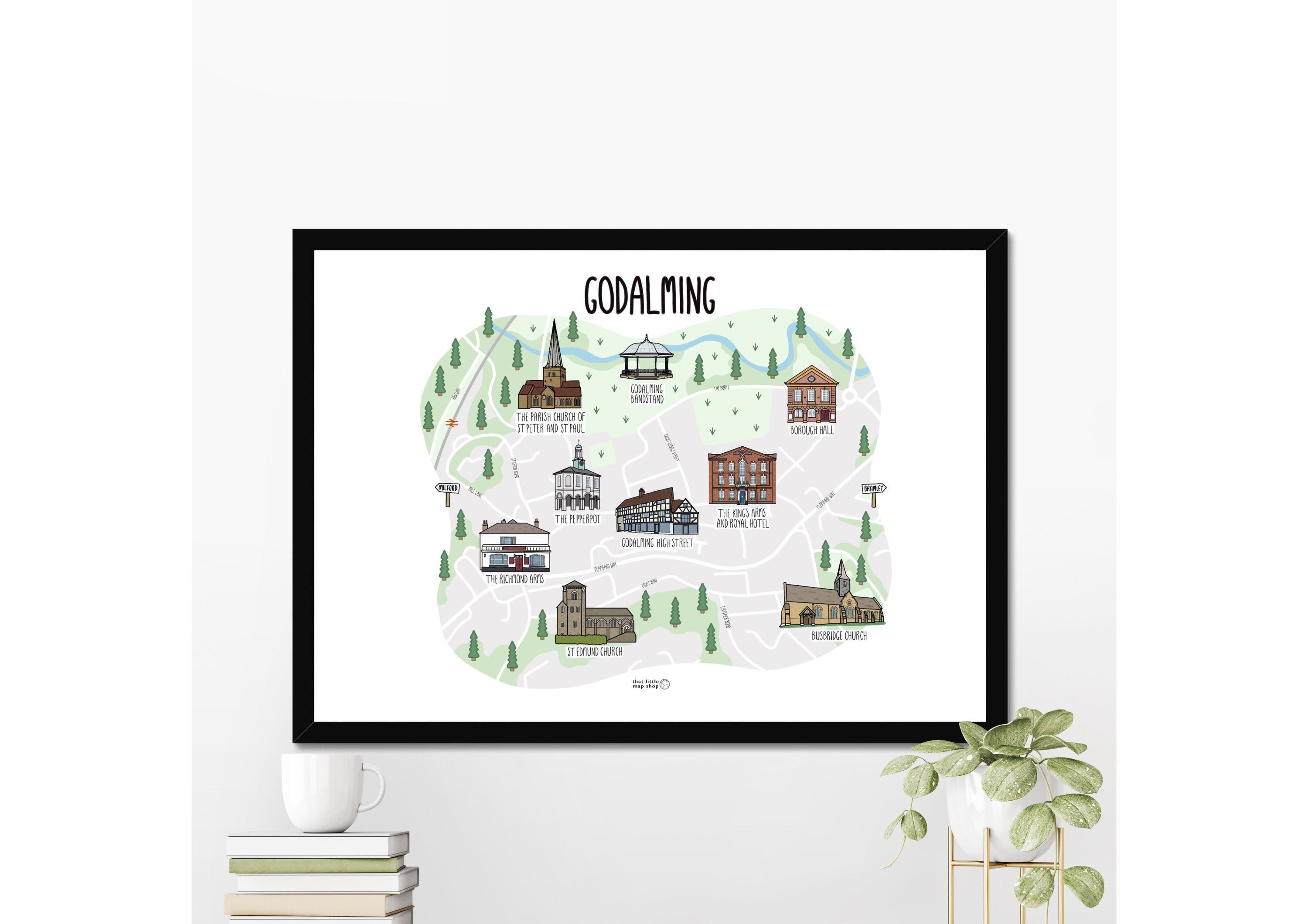 Godalming Map