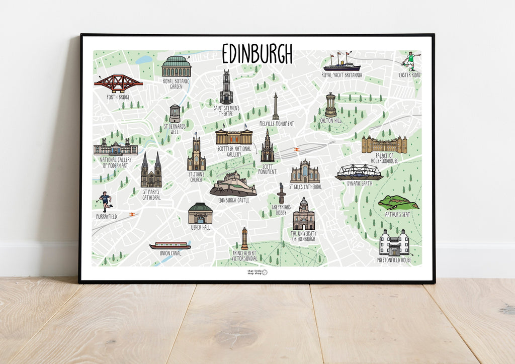 Edinburgh Map