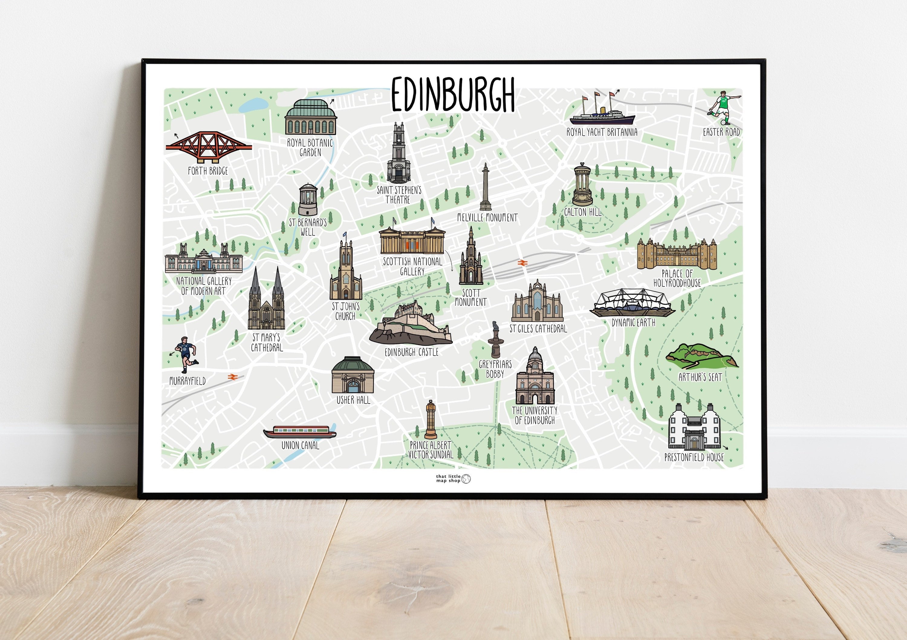 Edinburgh Map
