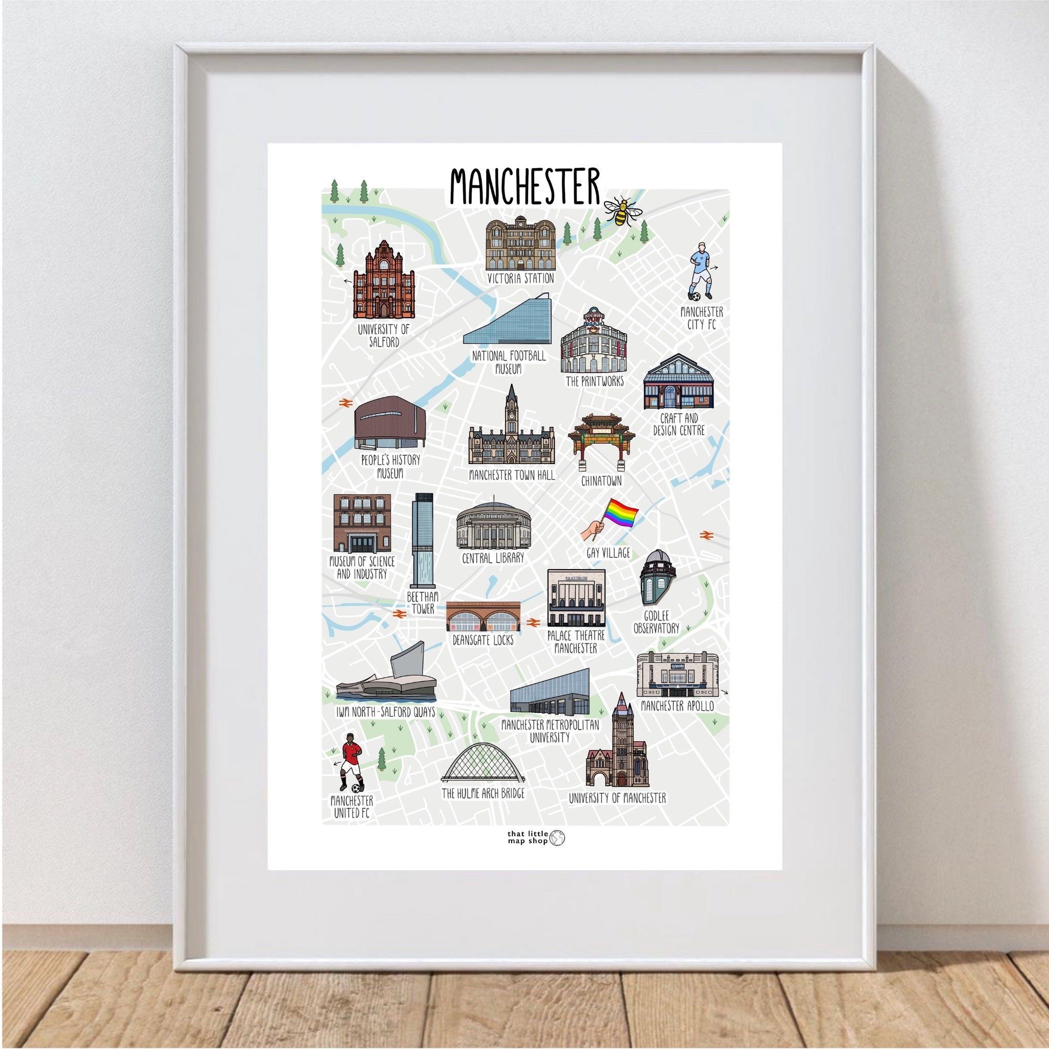 Manchester Map