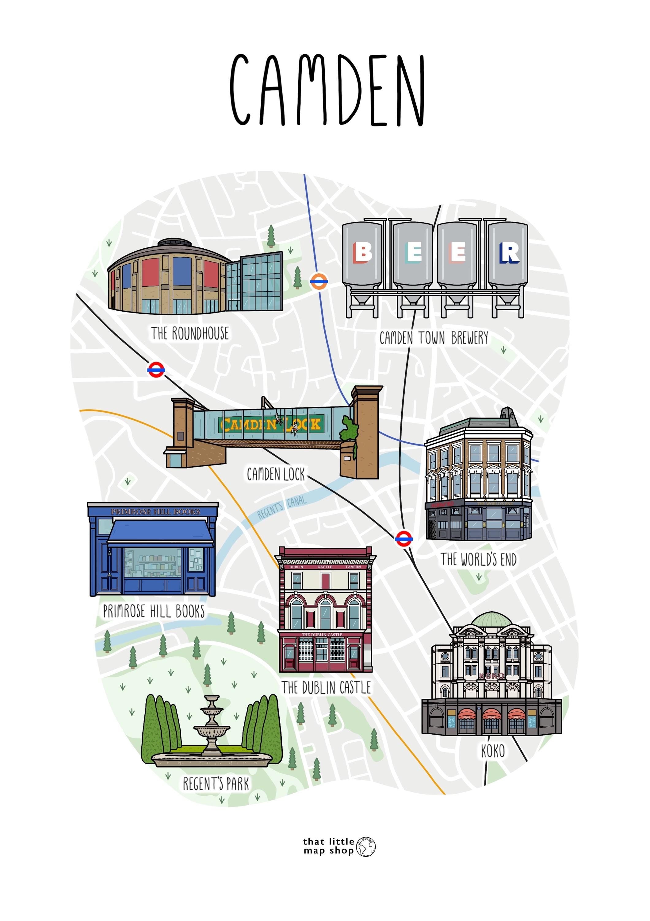 Camden Map