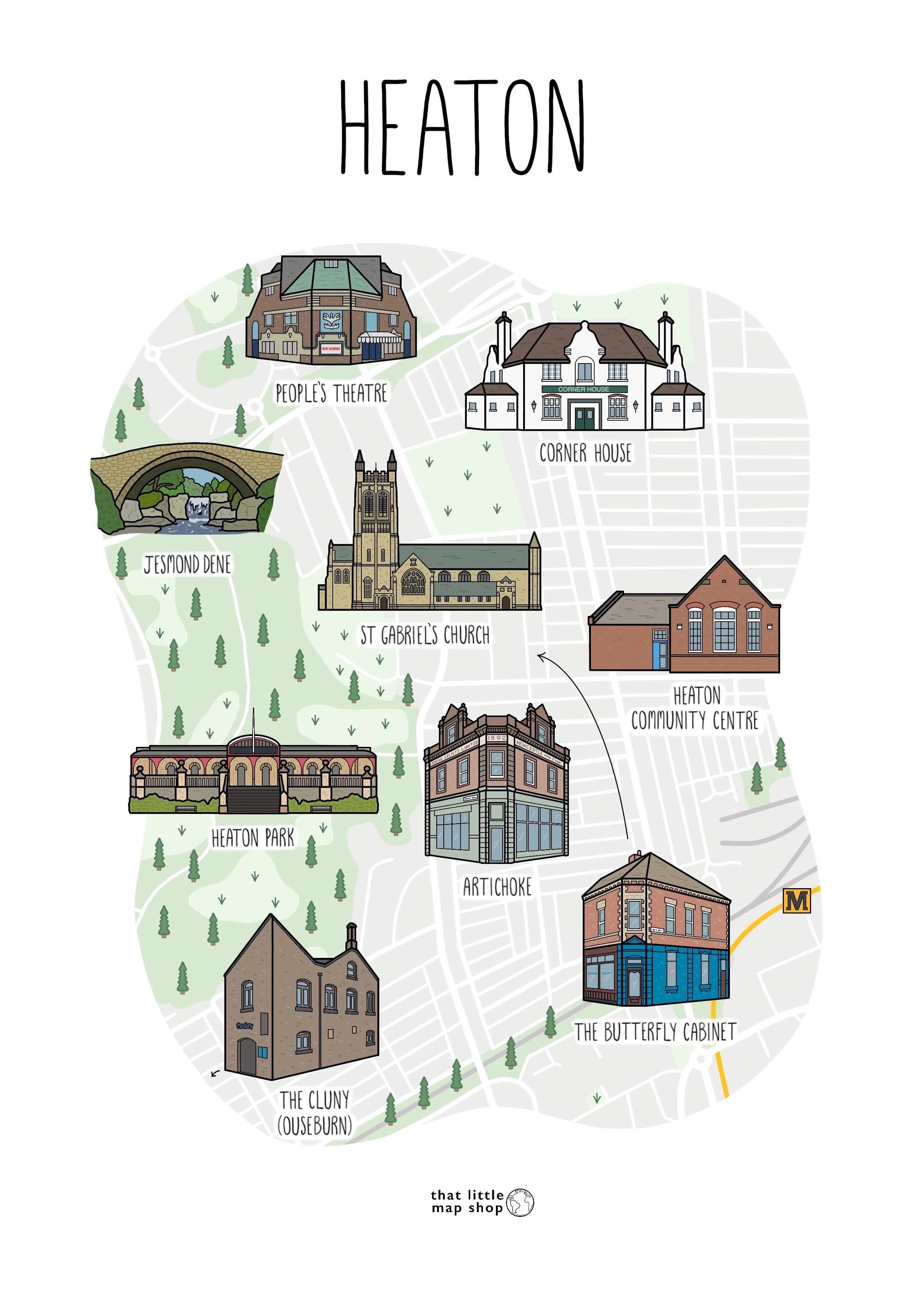 Heaton Map