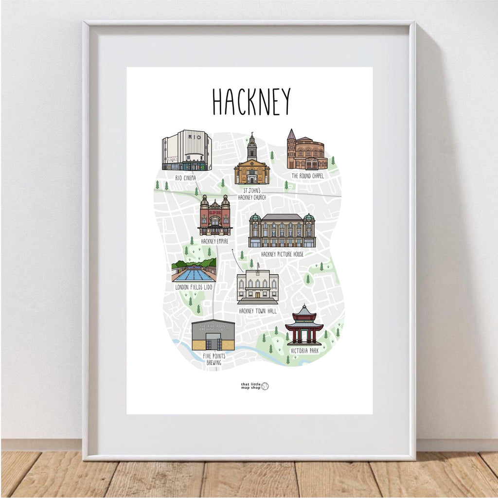 Hackney Map
